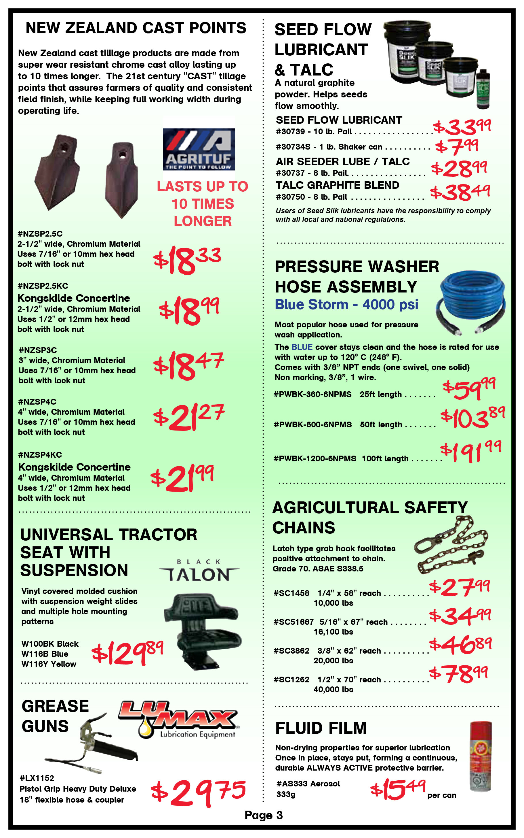 Flyer Farm Fleet Inc